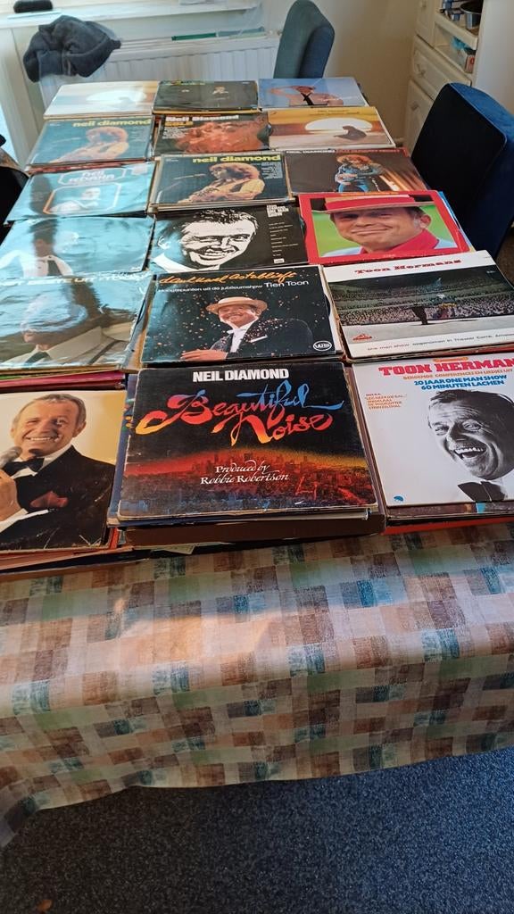 Lp s muziek, Ophalen