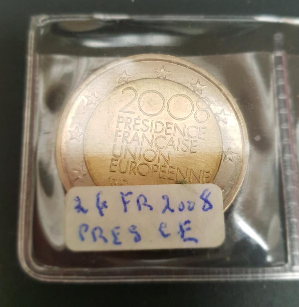 2€2008 Présidence Française du conseil de l’Union européenne, Enlèvement ou Envoi, 2 euros