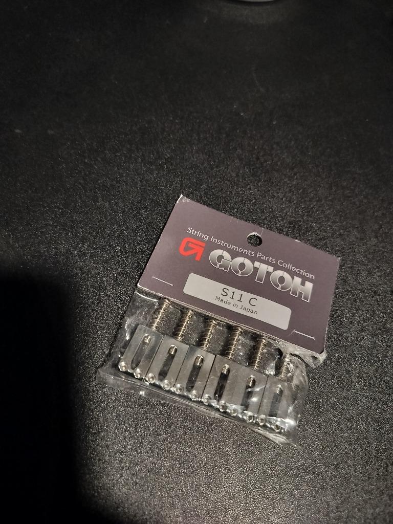 Gotoh S11C saddles brass, Envoi, Comme neuf, Guitare électrique