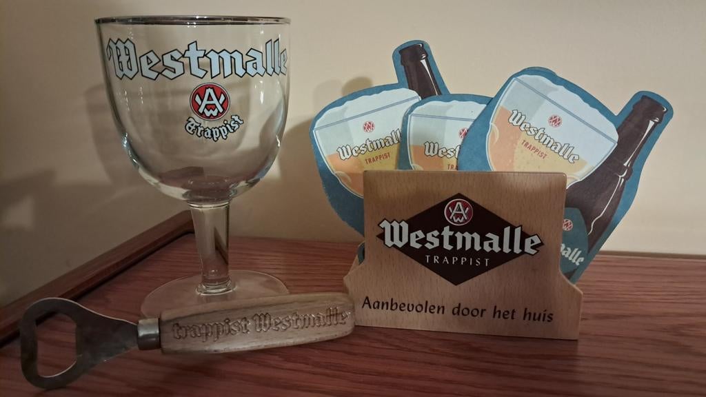 Trappist WESTMALLE-set, Ophalen, Viltje(s)