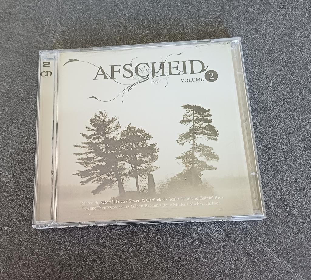 2 cd's afscheid volume 2, Cd's en Dvd's, Cd's | Verzamelalbums, Zo goed als nieuw, Overige genres, Boxset, Ophalen of Verzenden