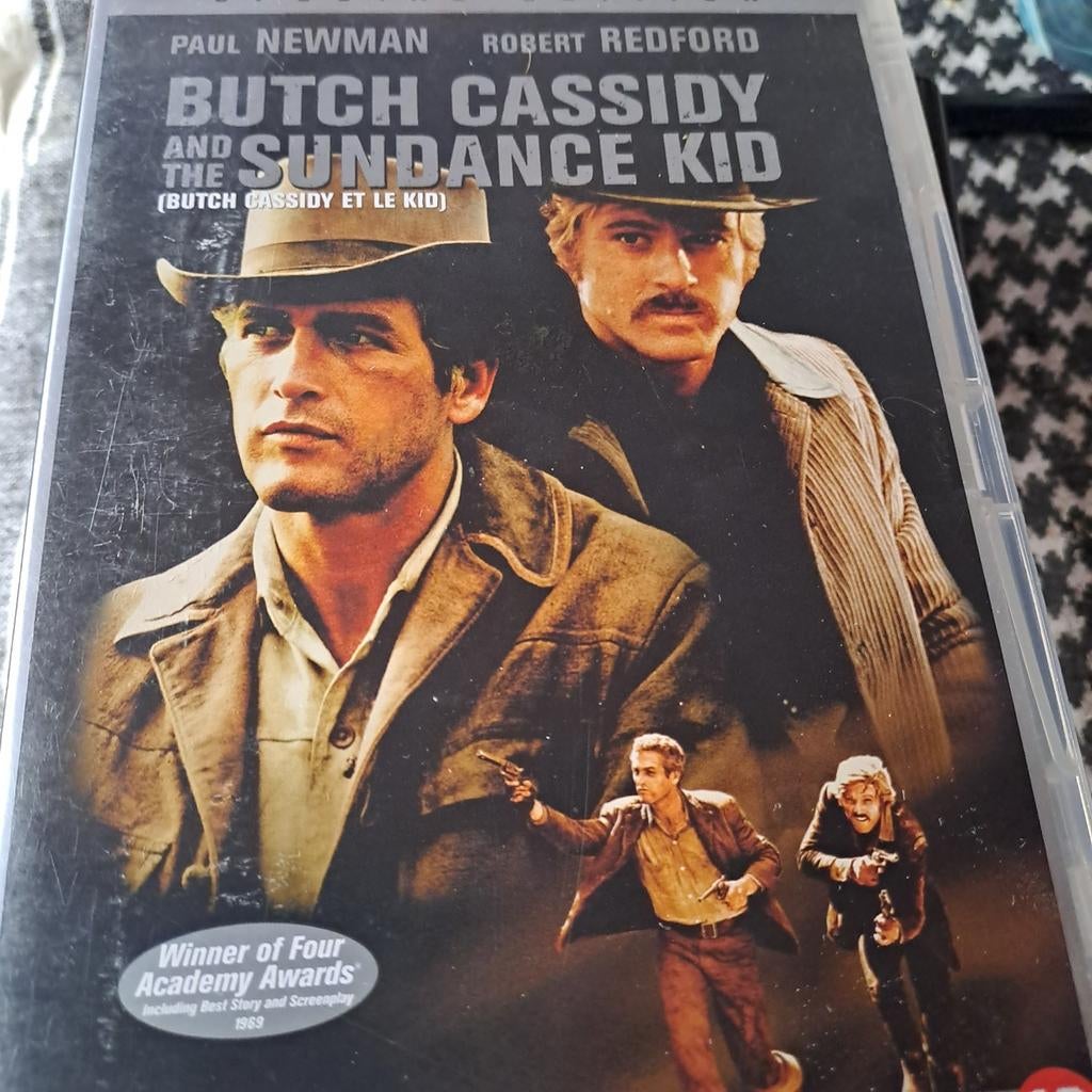 Butch Cassidy and the Sundance kid 1969 dvd krasvrij  2eu, 1960 tot 1980, Vanaf 16 jaar, Ophalen of Verzenden, Zo goed als nieuw