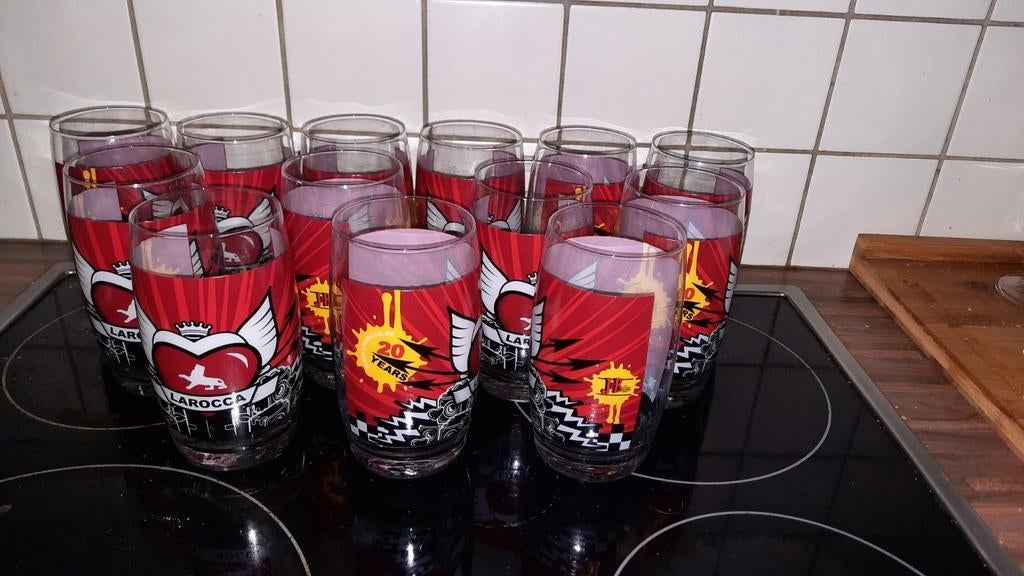 La Rocca ( whiskyglazen J&B ) , 20 jaar La Rocca ., Ophalen of Verzenden, Zo goed als nieuw