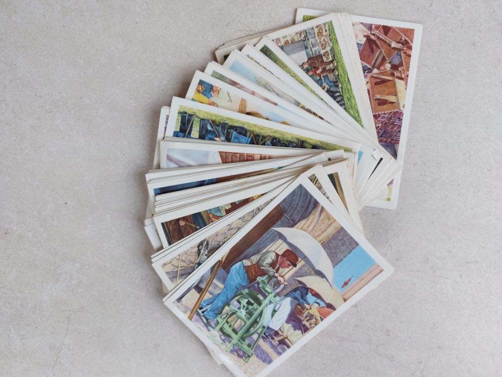 lot  van 161 prenten Côte d'Or: Serie II - Belgische Folkore, Verzamelen, Verzenden