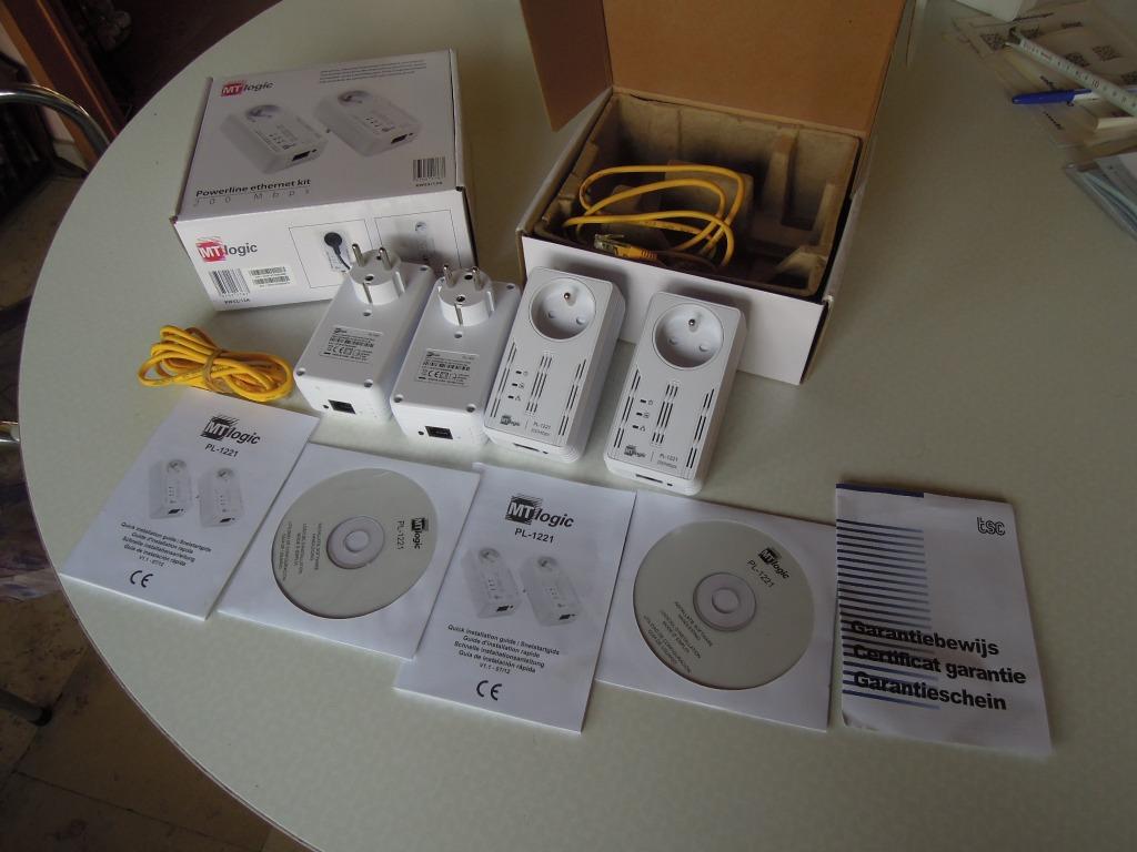 Logic PL-1221 Powerline met snelstartgids, Ophalen of Verzenden, Logic