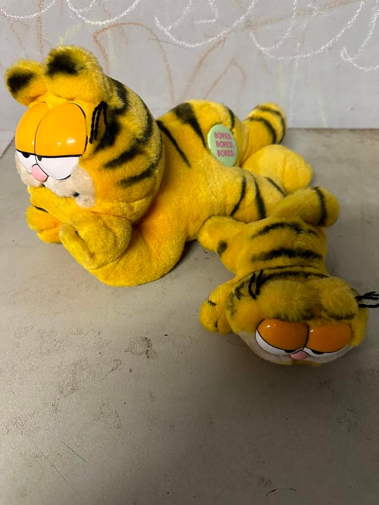 2 stuks Garfield, Kinderen en Baby's, Ophalen of Verzenden, Zo goed als nieuw