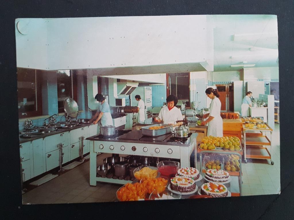 Postkaart Sint St. Idesbald Koksijde Kindervreugd Keuken, Enlèvement ou Envoi, 1980 à nos jours, Affranchie, Flandre Occidentale