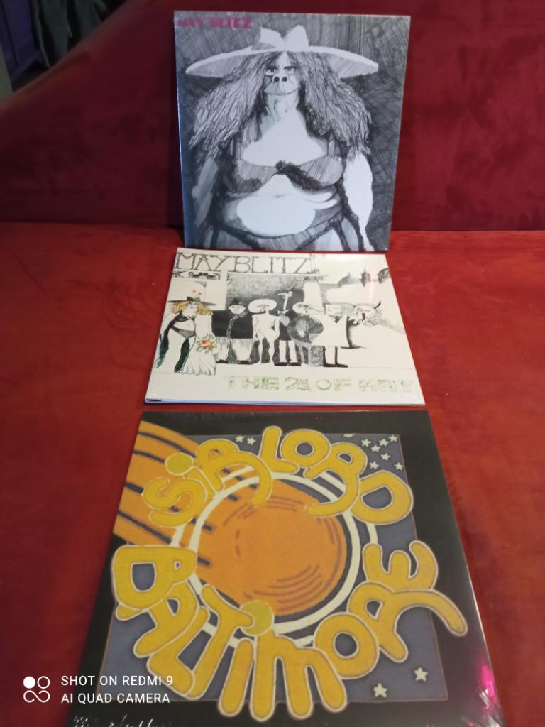 SIN89 / Budgie / May Blitz / Warhorse / UFO / Berg / Sir, Verzenden, Zo goed als nieuw, 12 inch