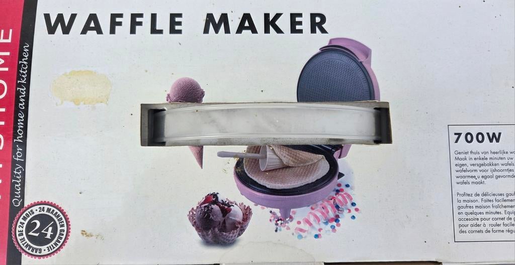 Wafelmaker, Huis en Inrichting, Ophalen, Gebruikt