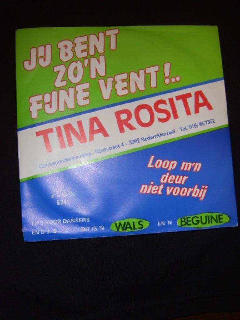 tina rosita jij bent zo'n fijne vent, Cd's en Dvd's, Ophalen, Zo goed als nieuw, Levenslied of Smartlap