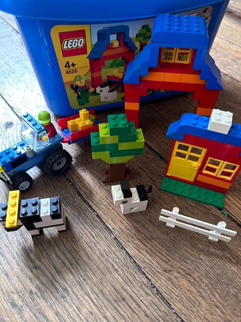 Lego 4626 - Boîte de briques - Ferme, Ophalen, Gebruikt, Complete set, Lego