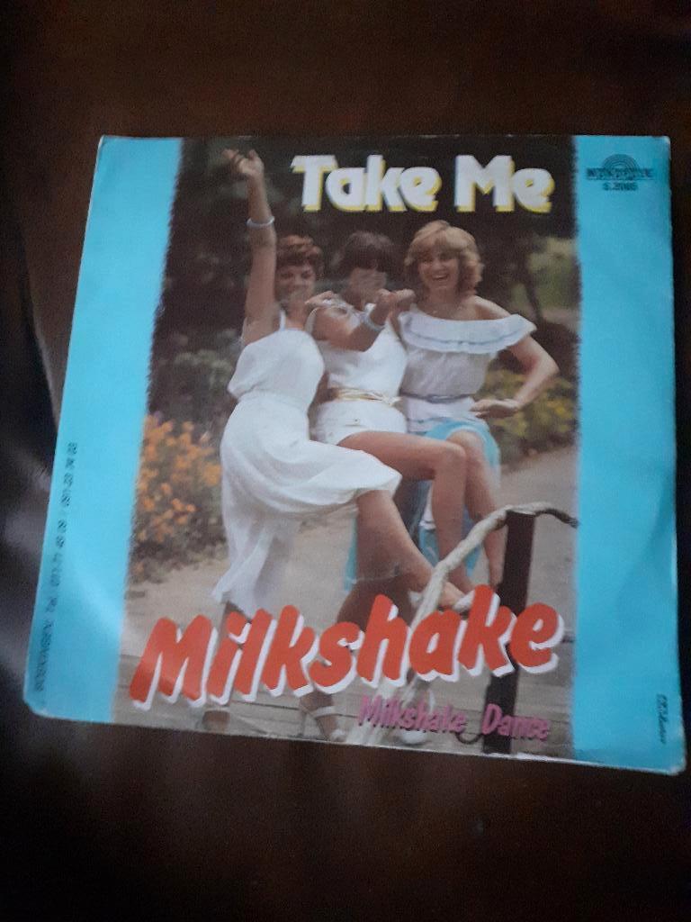 45T Milkshake : Take me (Belpop), Enlèvement ou Envoi