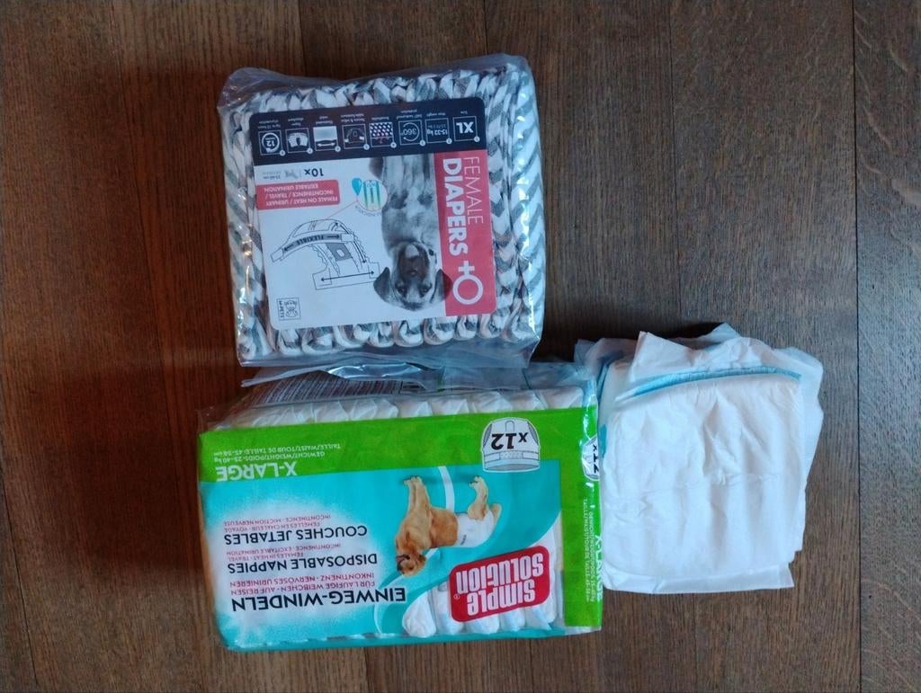 Couches pour chiens XL pour grands chiens 25 pièces, Enlèvement ou Envoi