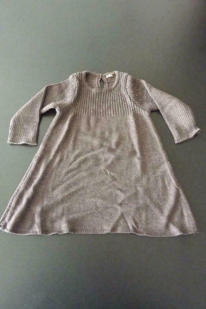 Wollen kleedje 74 - 9 maand, Kinderen en Baby's, Gebruikt, Meisje, Jurkje of Rokje, Ophalen of Verzenden