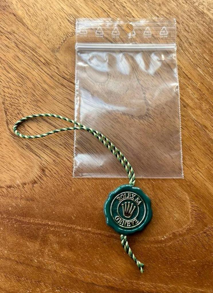 Étiquette Rolex COSC verte, Bijoux, Sacs & Beauté, Enlèvement ou Envoi, Neuf, Rolex