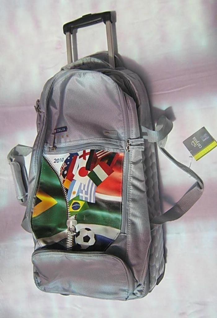 Sac de voyage italien F332, Enlèvement ou Envoi, Neuf, Gris, Roulettes
