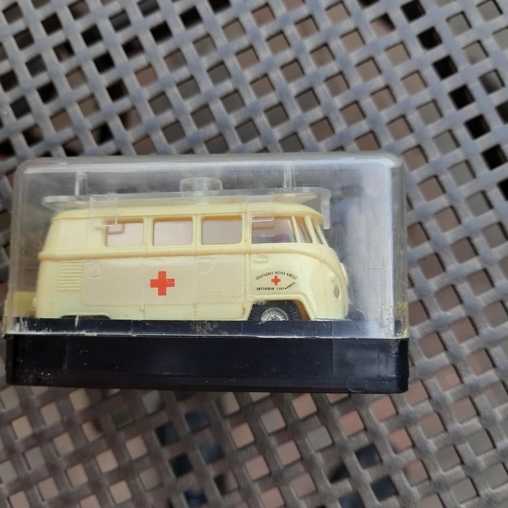 FALLER AUTO MOTOR SPORT VW T1 ZIEKENWAGENBUSJE*NEW*MIB*, Hobby en Vrije tijd, Modelauto's | 1:87, Nieuw, Auto, Overige merken