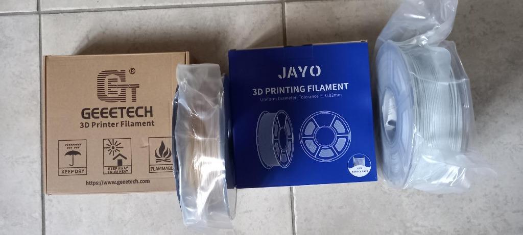 3D printing PLA Filament goud en marmer kleur, Enlèvement ou Envoi