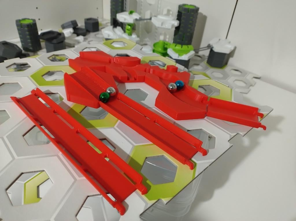 Gravitrax 3d print- racetrax, race met je knikkers!, Hobby en Vrije tijd, Overige Hobby en Vrije tijd, Nieuw, Ophalen