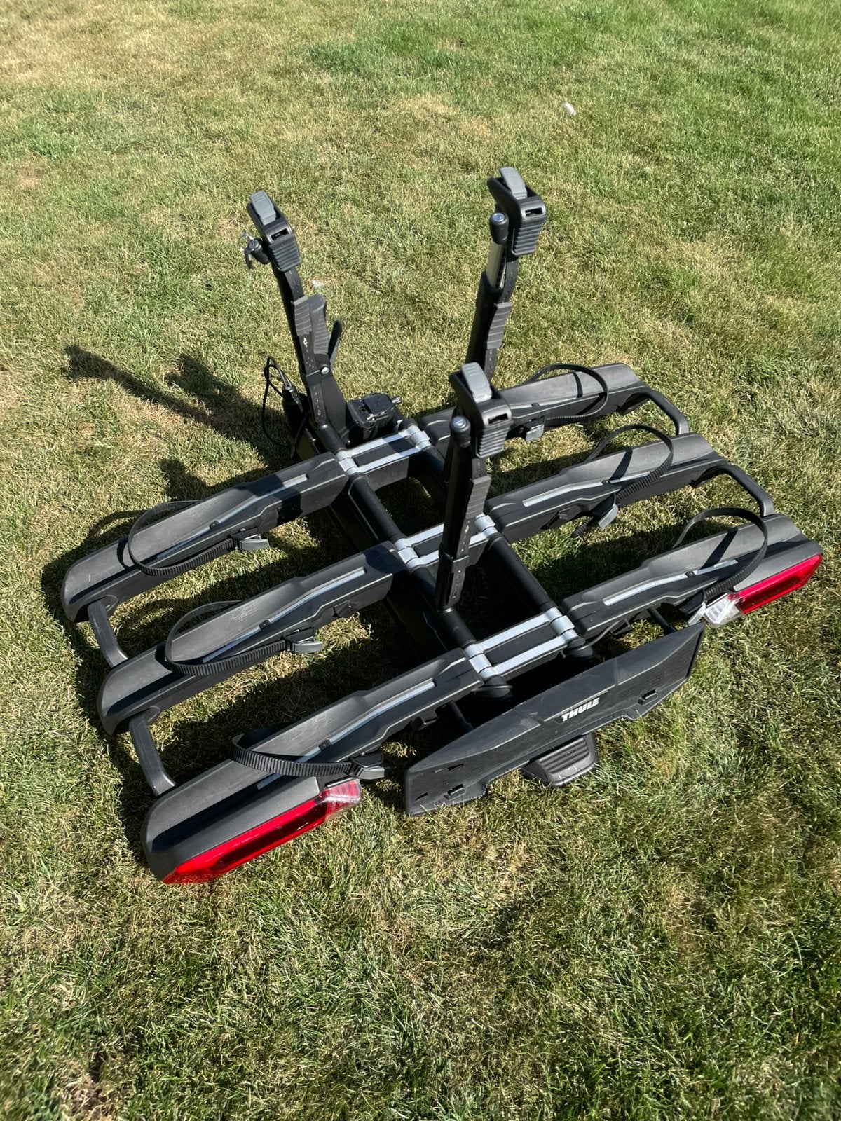 Thule Epos 3 Fietsendrager, Autos : Divers, Porte-vélos, Comme neuf, Support d'attelage, 3 vélos ou plus, Pneus larges, Vélo électrique