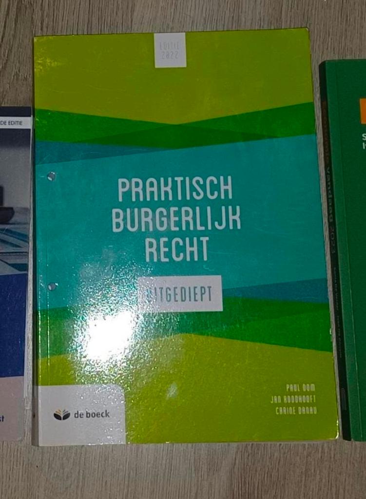 Praktisch burgerlijk recht uitgediept editie 2022, Boeken, Ophalen of Verzenden, Nieuw