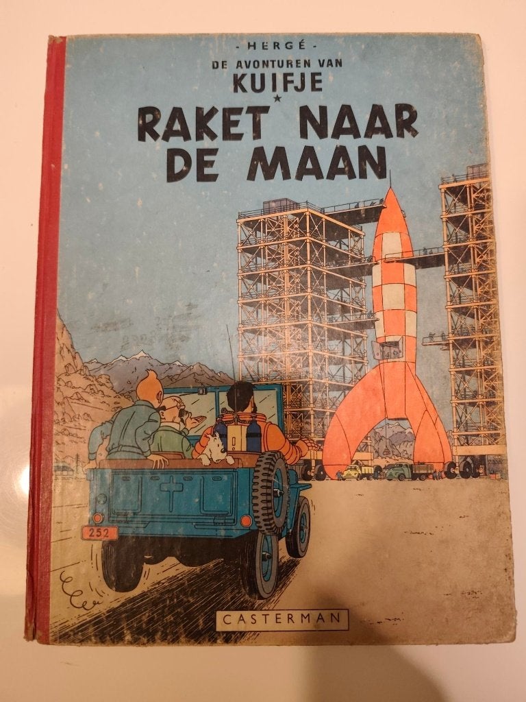 Kuifje – Raket naar de Maan 1953, Enlèvement ou Envoi, Tintin, Utilisé