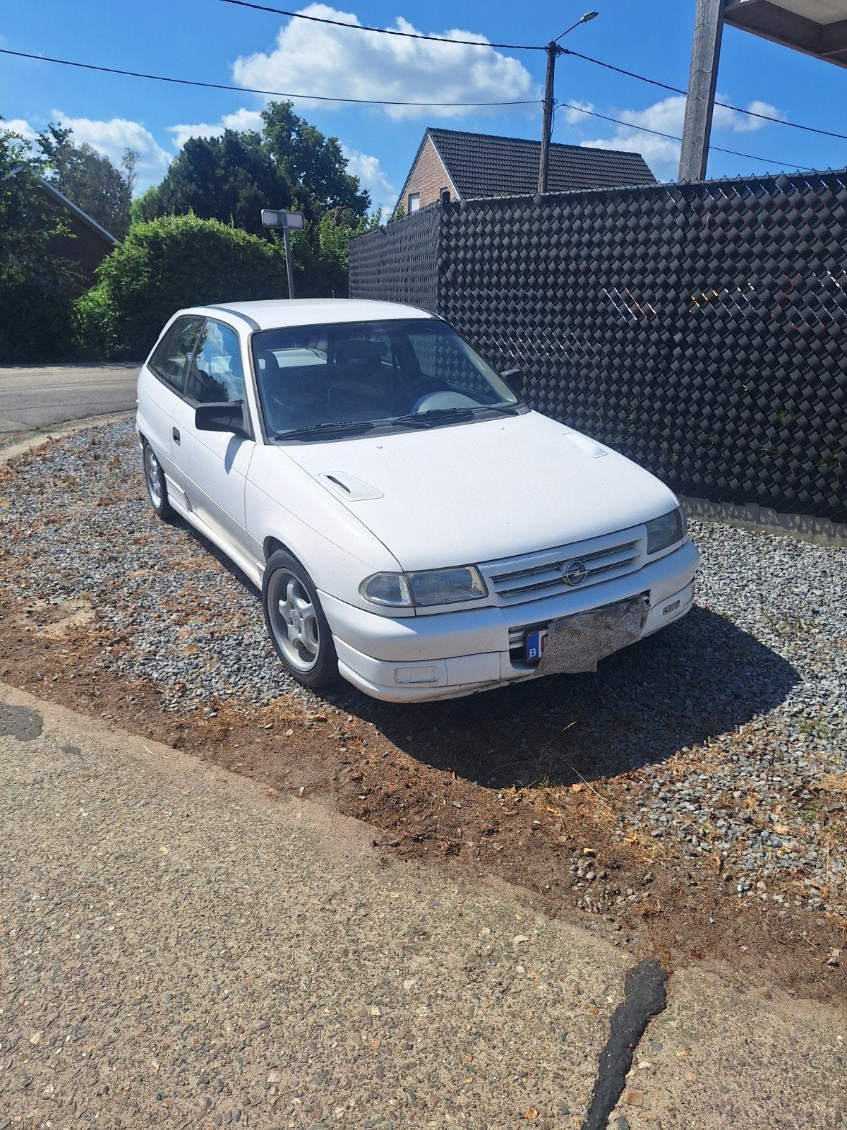 Pare-chocs Opel Astra F 1400 cc GSI, voiture ancienne, année, Achat, Boîte manuelle, Particulier, Tissu