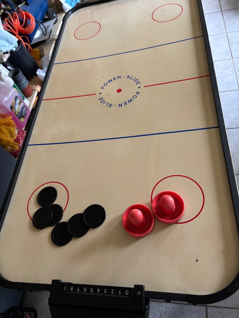 IJshockey tafel, Sport en Fitness, IJshockey, Ophalen, Gebruikt