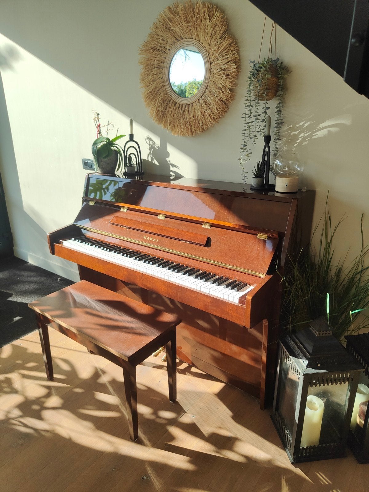 Piano Kawai, Muziek en Instrumenten, Piano's, Ophalen, Gebruikt, Piano