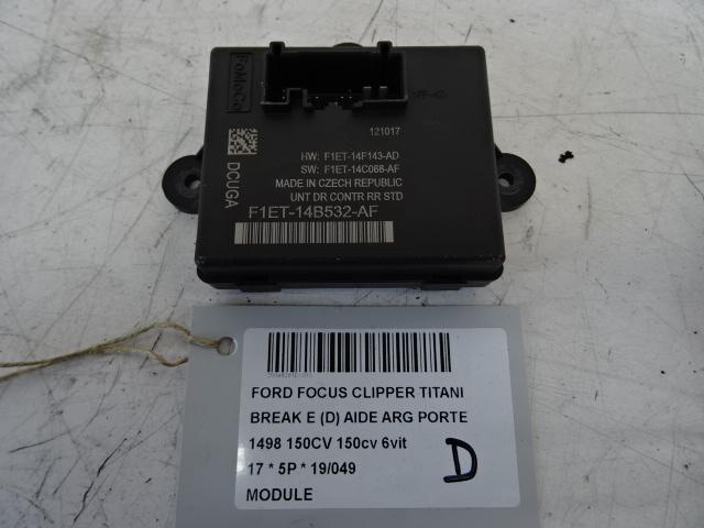 UNITE ELECTRONIQUE Ford Focus 3 (F1ET14B532AF), Utilisé, Ford
