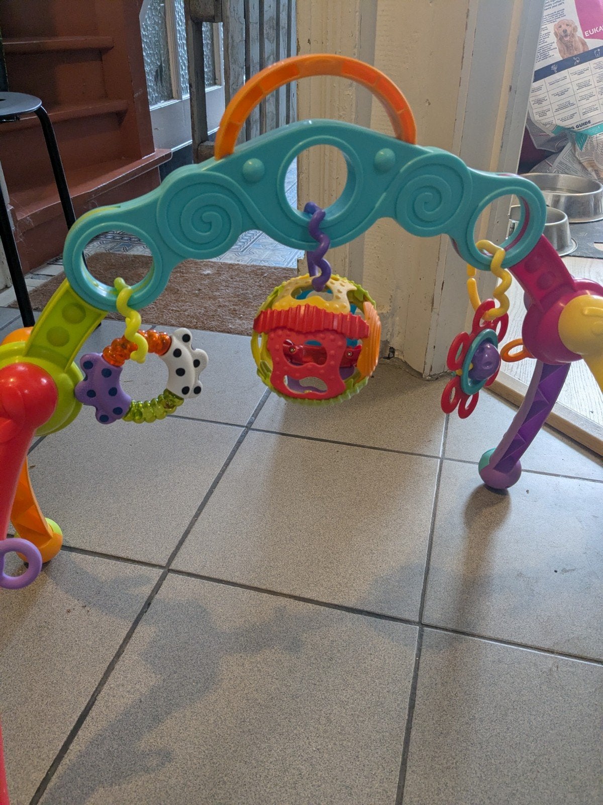 speelboog playgo, Ophalen