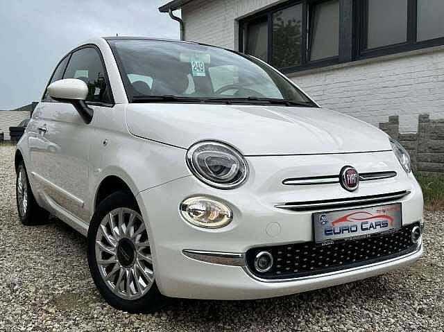 Fiat 500 1.2i Lounge SENSOR/CARPLAY/PANORAMIQUE/GPS/CLIM, 1242 cm³, Achat, 50 kW, Entreprise