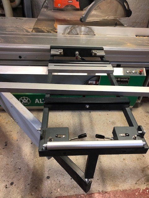 Chariot pour scie à format Altendorf F45, Enlèvement