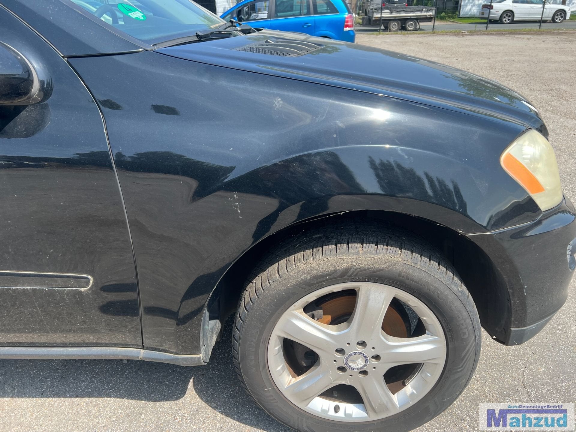 MERCEDES ML W164 Zwart rechts voorscherm zijscherm 2005-2011, Auto-onderdelen, Gebruikt, Mercedes-Benz AG, Mercedes-Benz, Mercedesstrasse 120
70372  Stuttgart, DE