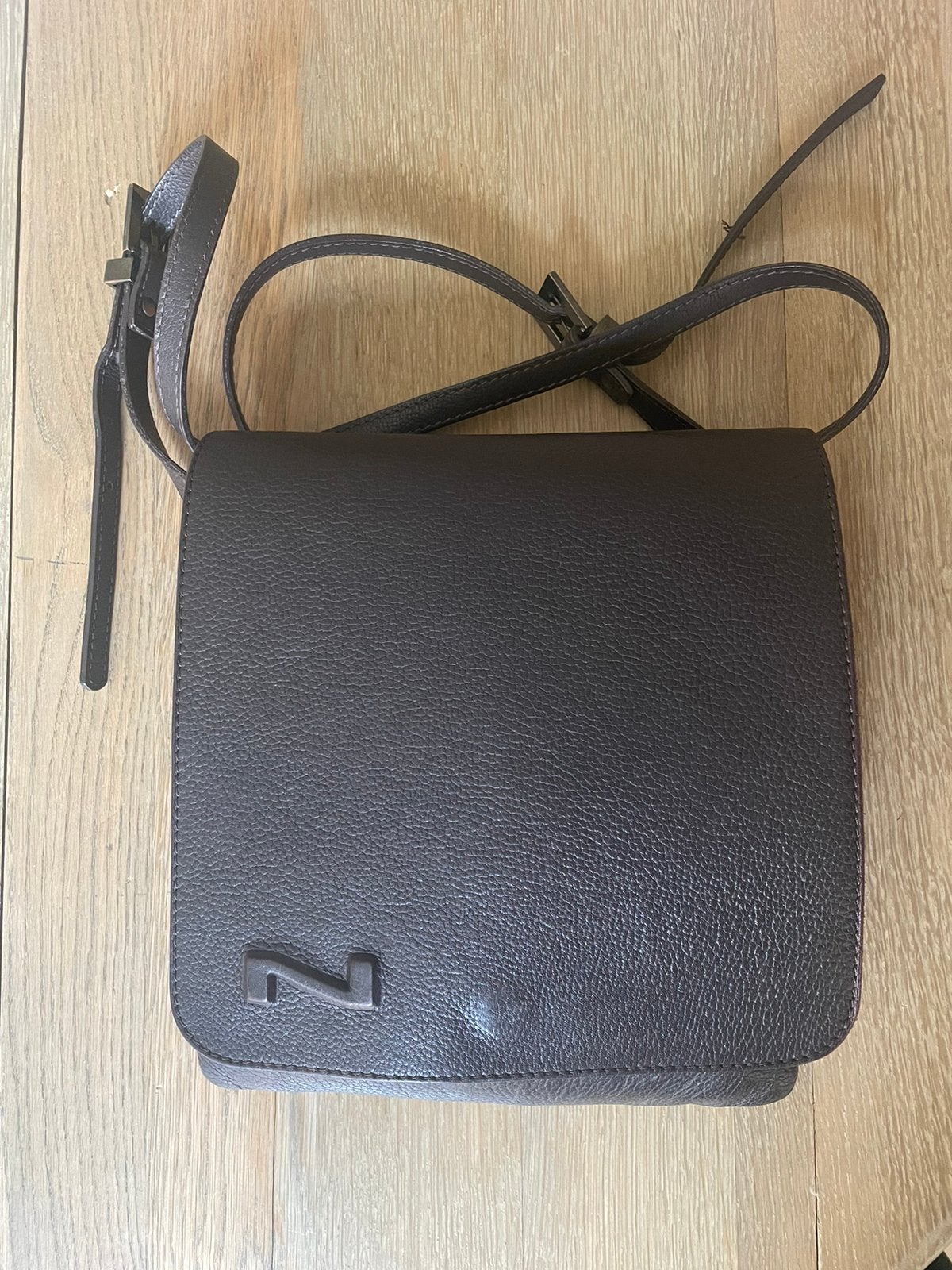 Nathan crossbody tas, Enlèvement ou Envoi, Utilisé, Brun