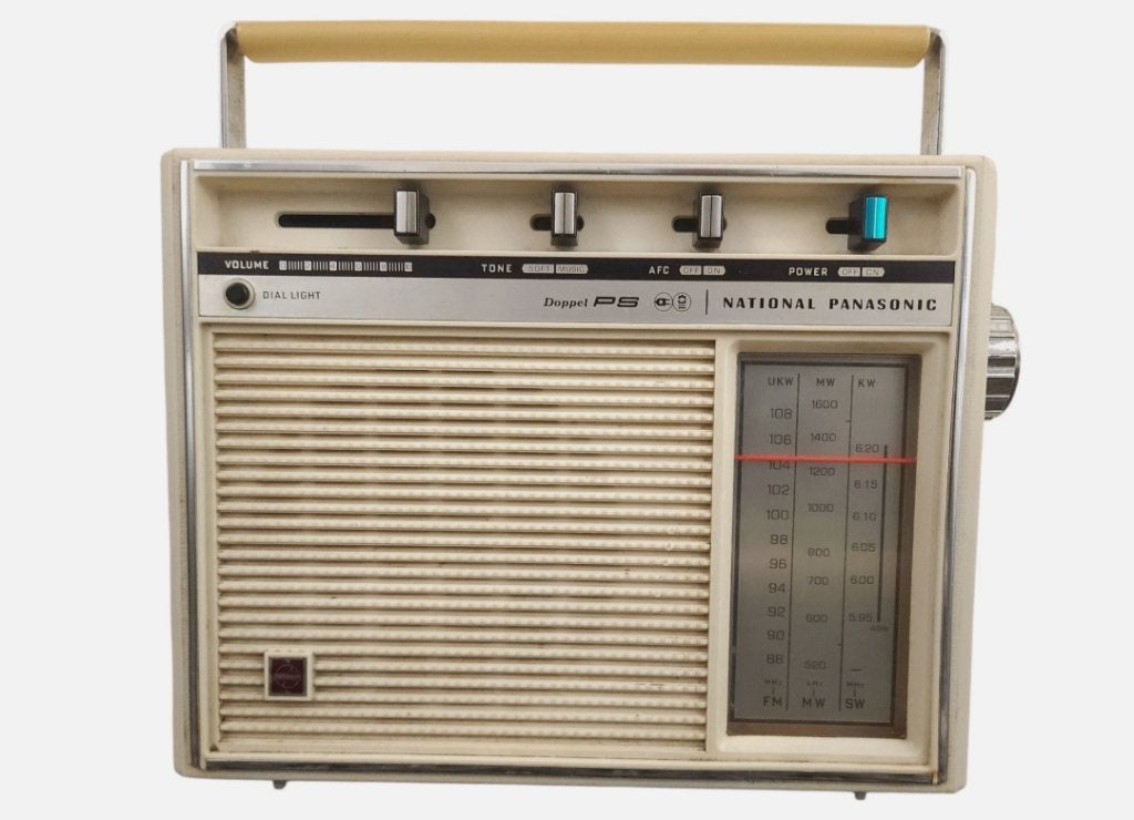 National Panasonic RF-710EB 3-band 9 Transistor Radio, Ophalen of Verzenden
