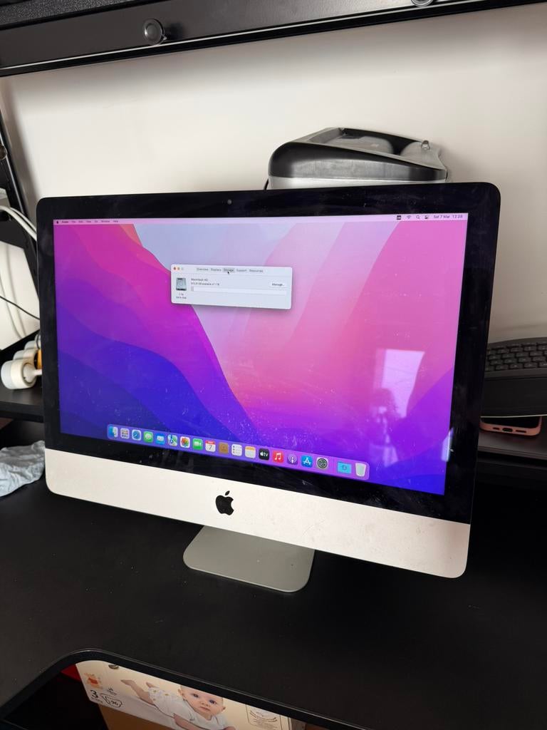 imac 21.5 inch late 2015, IMac, Enlèvement, Utilisé, 8 GB
