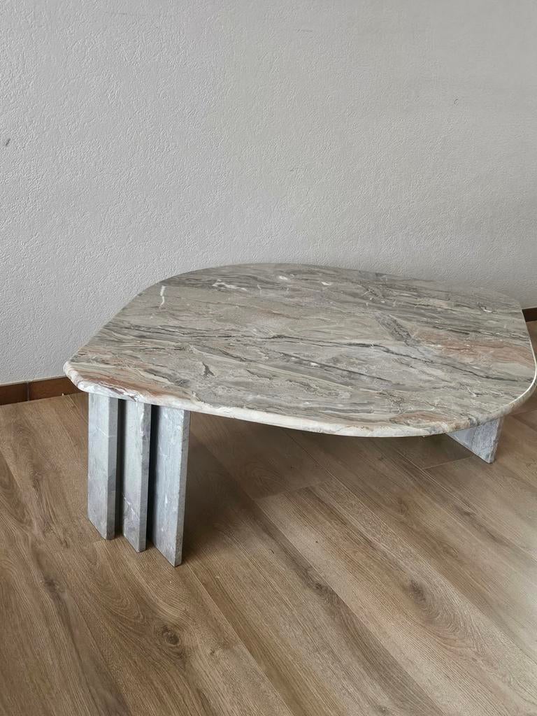 Italiaans marmer salontafel jaren 80, Ophalen