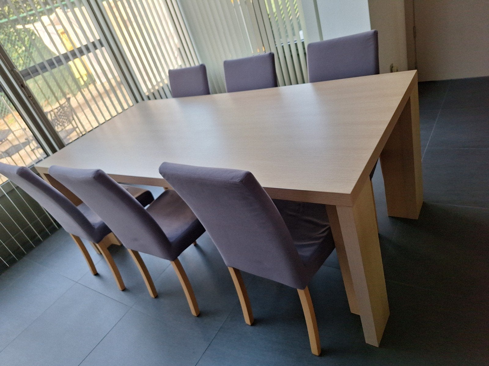 Eetkamer af te halen, Maison & Meubles, Enlèvement, Utilisé, 4 à 6 chaises