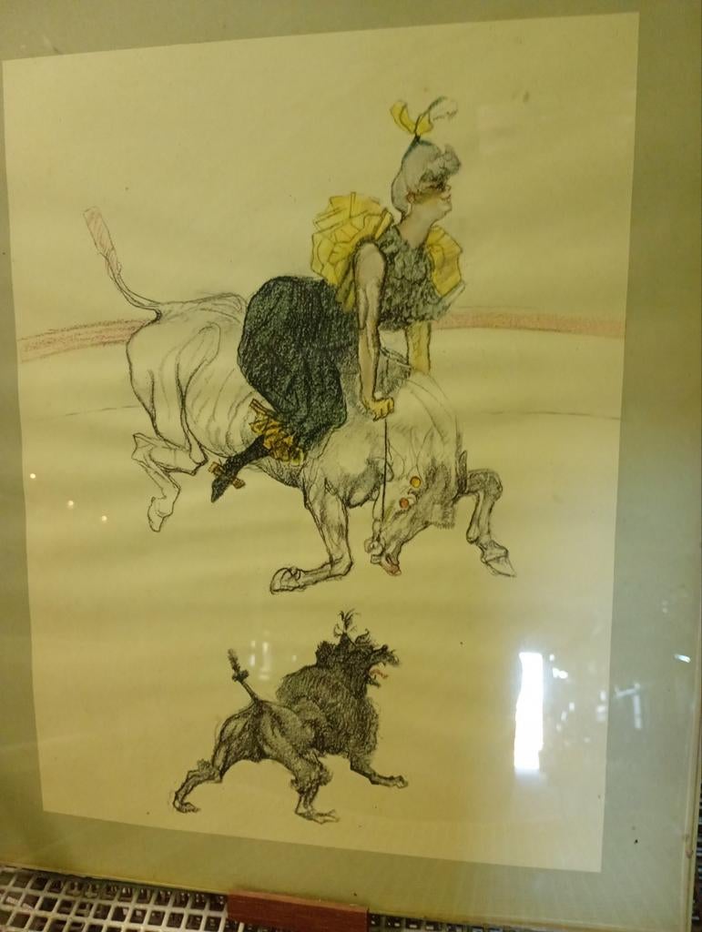 Estampe Toulouse Lautrec, Enlèvement