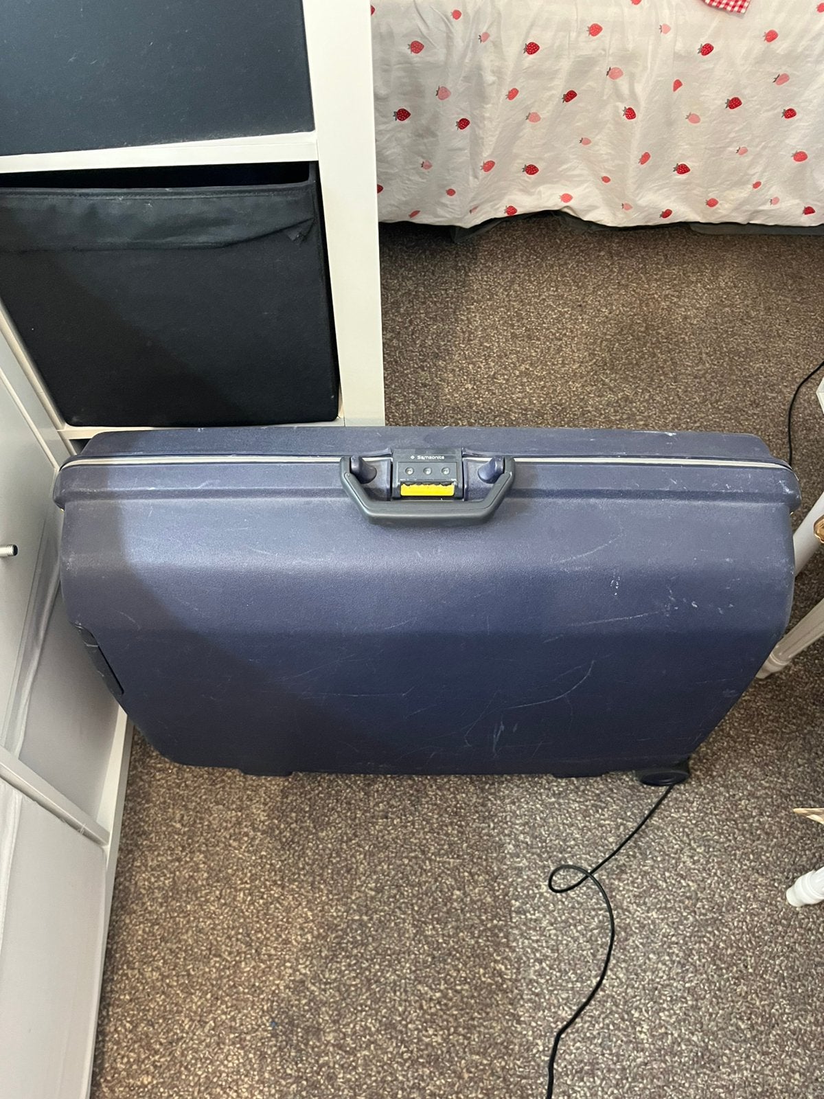 Samsonite reiskoffer, Ophalen, Gebruikt