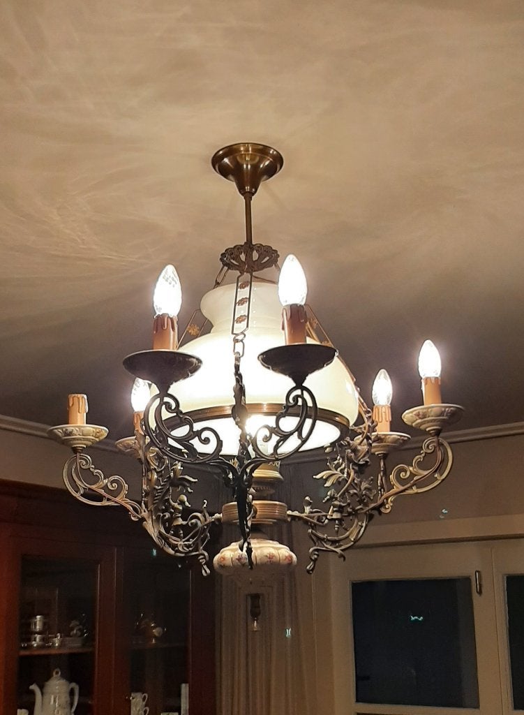 lampe belge, Antiek en Kunst, Ophalen