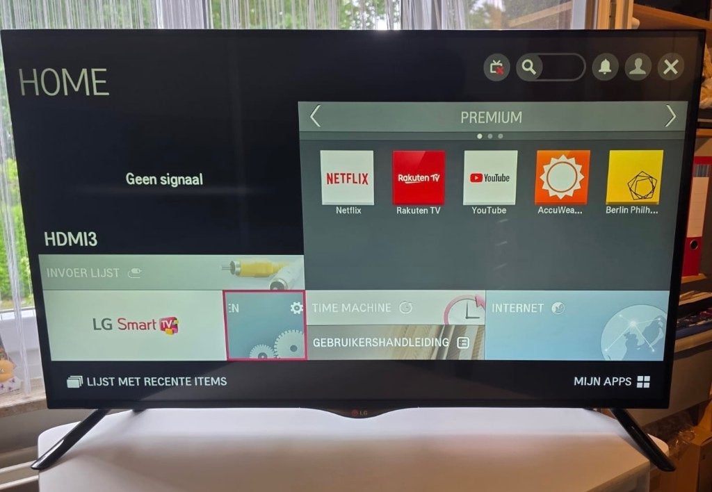 Smart tv, LCD, Comme neuf, Enlèvement, 100 cm ou plus