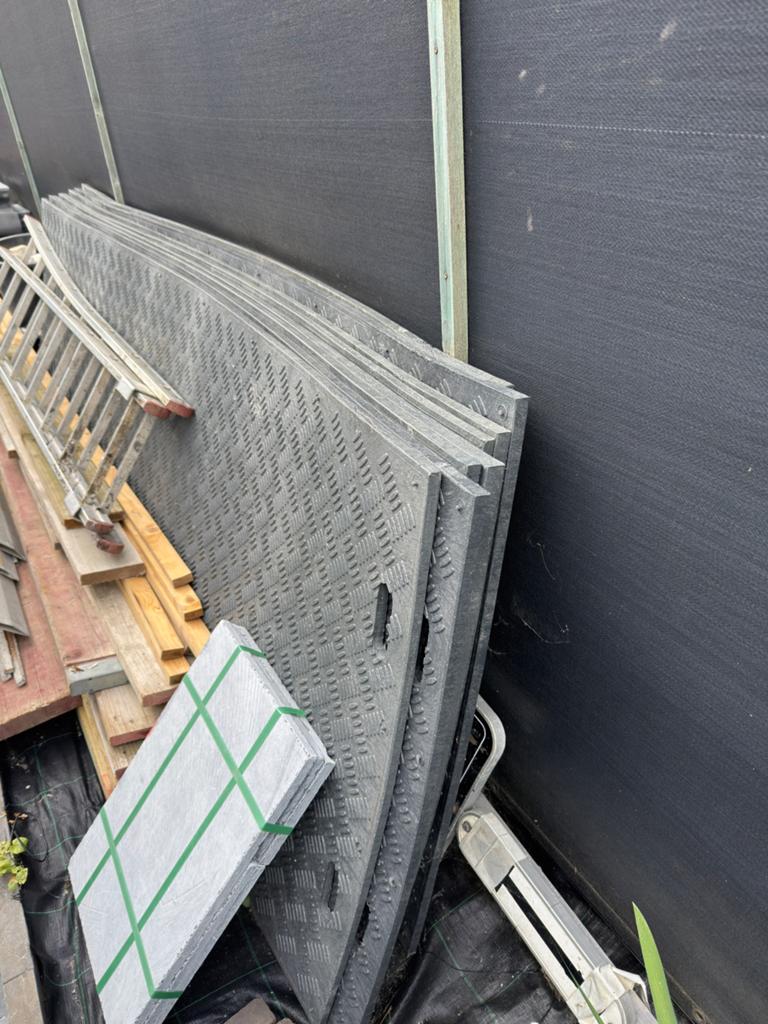 Rijplaten 3m op1m/4 stuks., Ophalen, Nieuw
