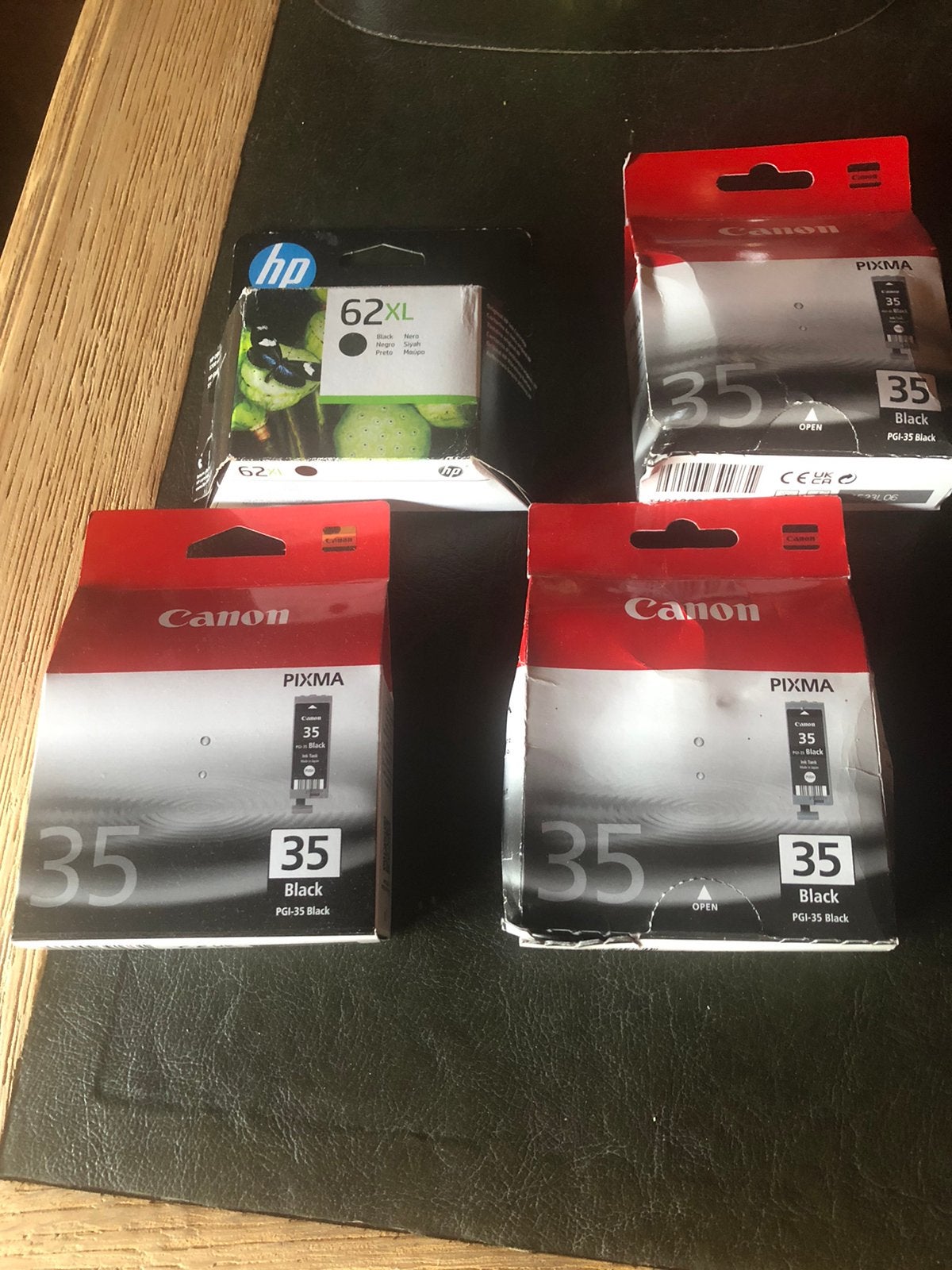 Inktpatronen zwart vier stuks samen 30euro nieuw, Computers en Software, Printerbenodigdheden, Ophalen of Verzenden, Zo goed als nieuw