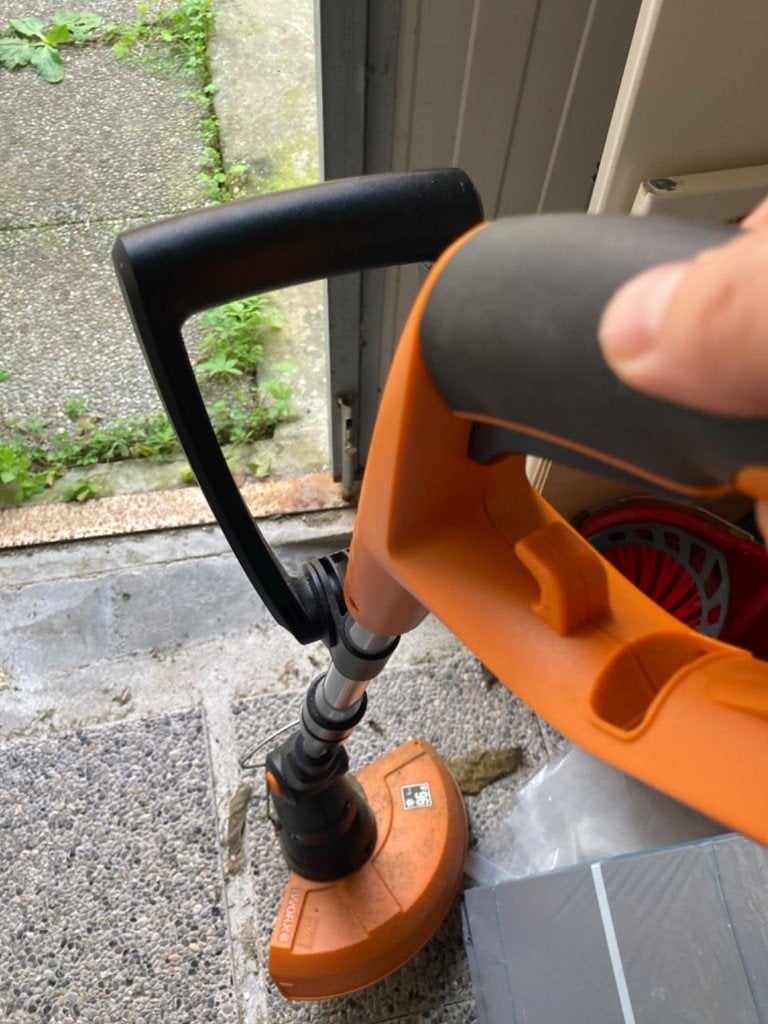 Worx elektrische grastrimmer WG119E 550W, Jardin & Terrasse, Coupe-bordures, Enlèvement, Comme neuf, Électrique, Worx