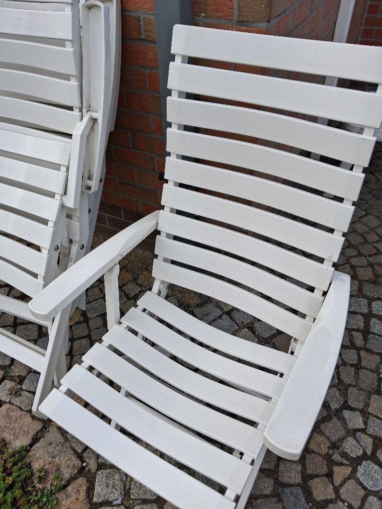 tuinstoelen, Ophalen