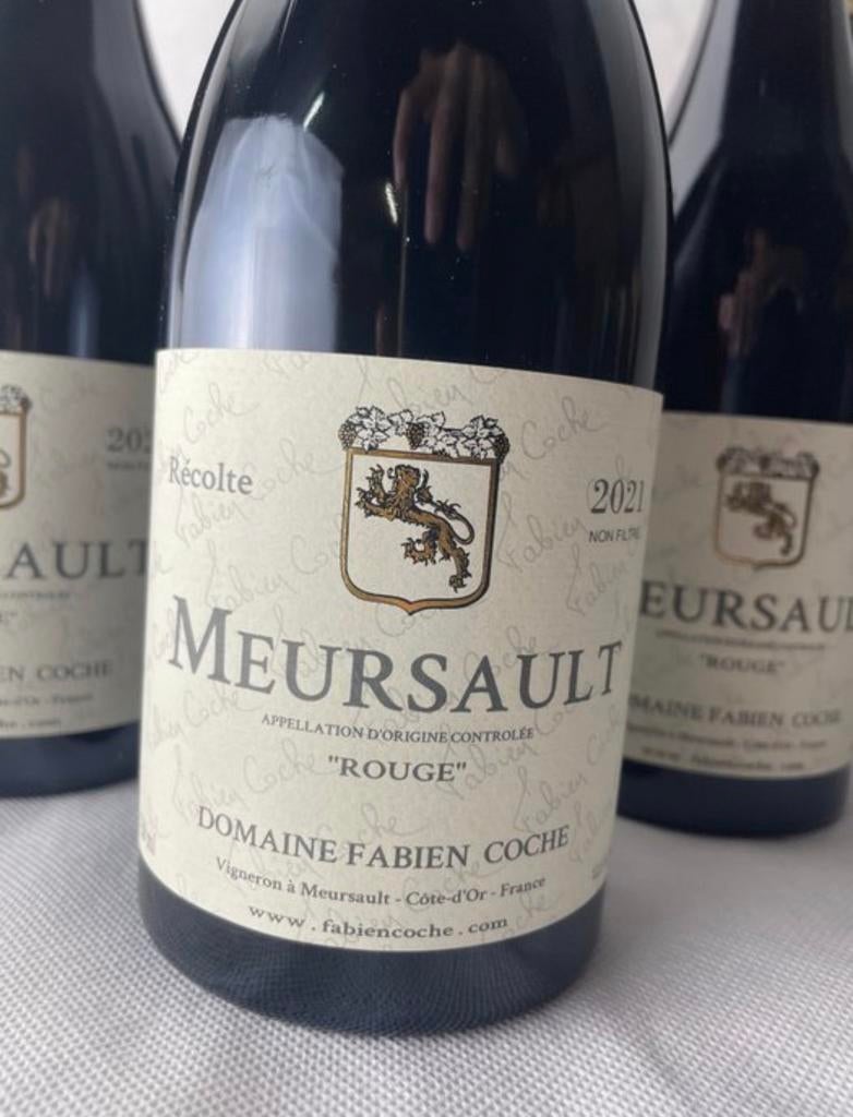 Fabien Coche – Meursault 2021 (Pinot Noir) 6 flessen, Collections, Vins, Enlèvement, Neuf, France, Champagne