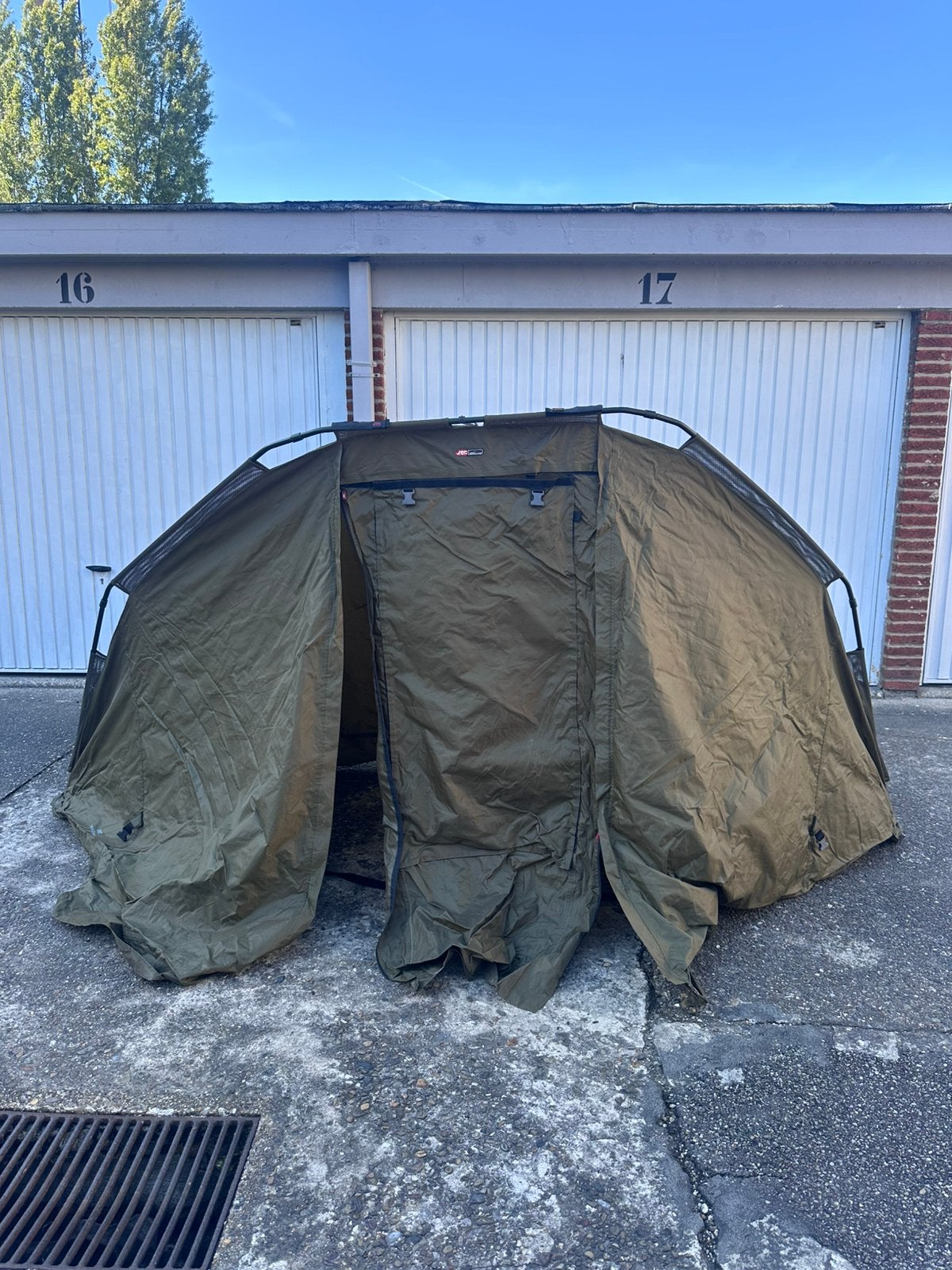 Visserstent JRC CONTACT 2MAN BIVVY, Sports nautiques & Bateaux, Enlèvement, Comme neuf, Autres types