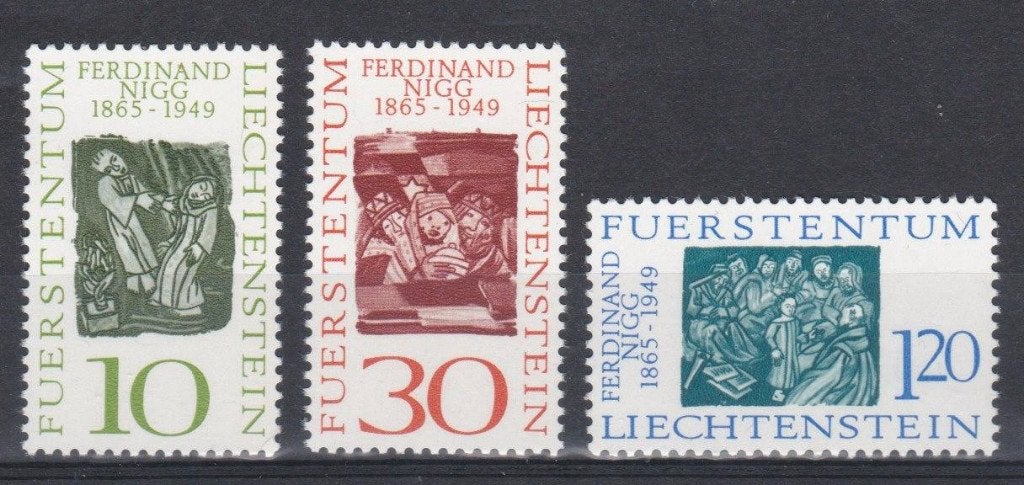 Liechtenstein 1965 - N 455 - 457 **, Timbres & Monnaies, Timbres | Europe | Autre, Envoi, Non oblitéré